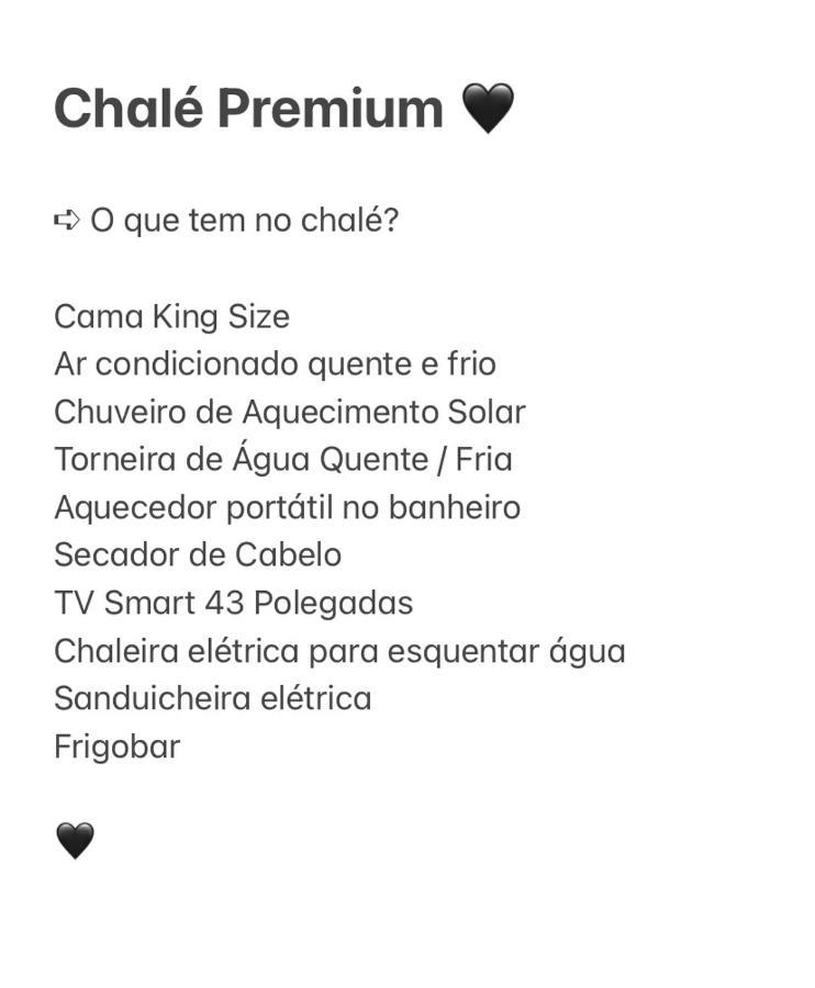 Aconchego Do Sereno Exclusive Chales 乌鲁比西 外观 照片